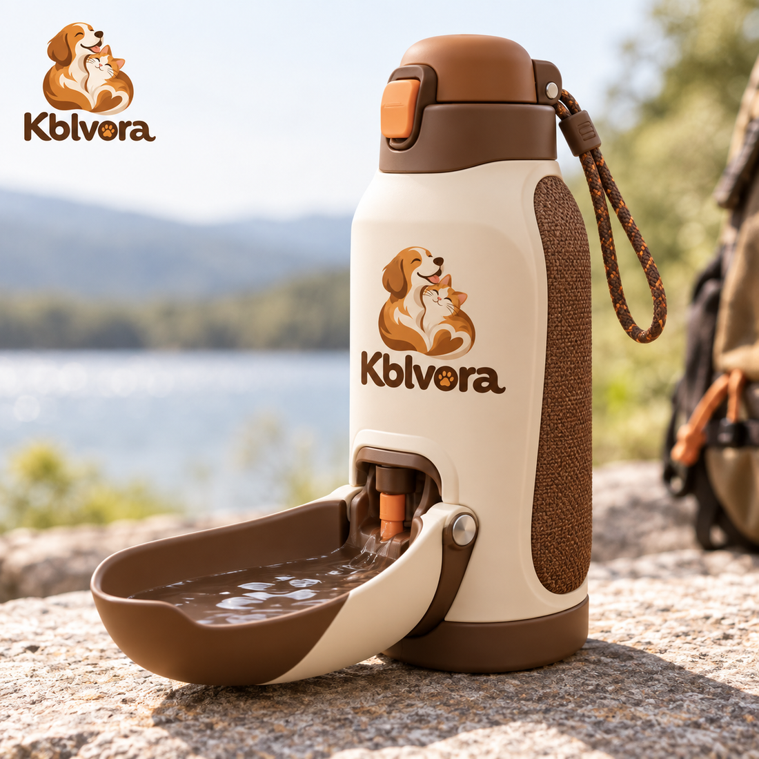 Avelorq™ FoldSpout Pet Travel Flask