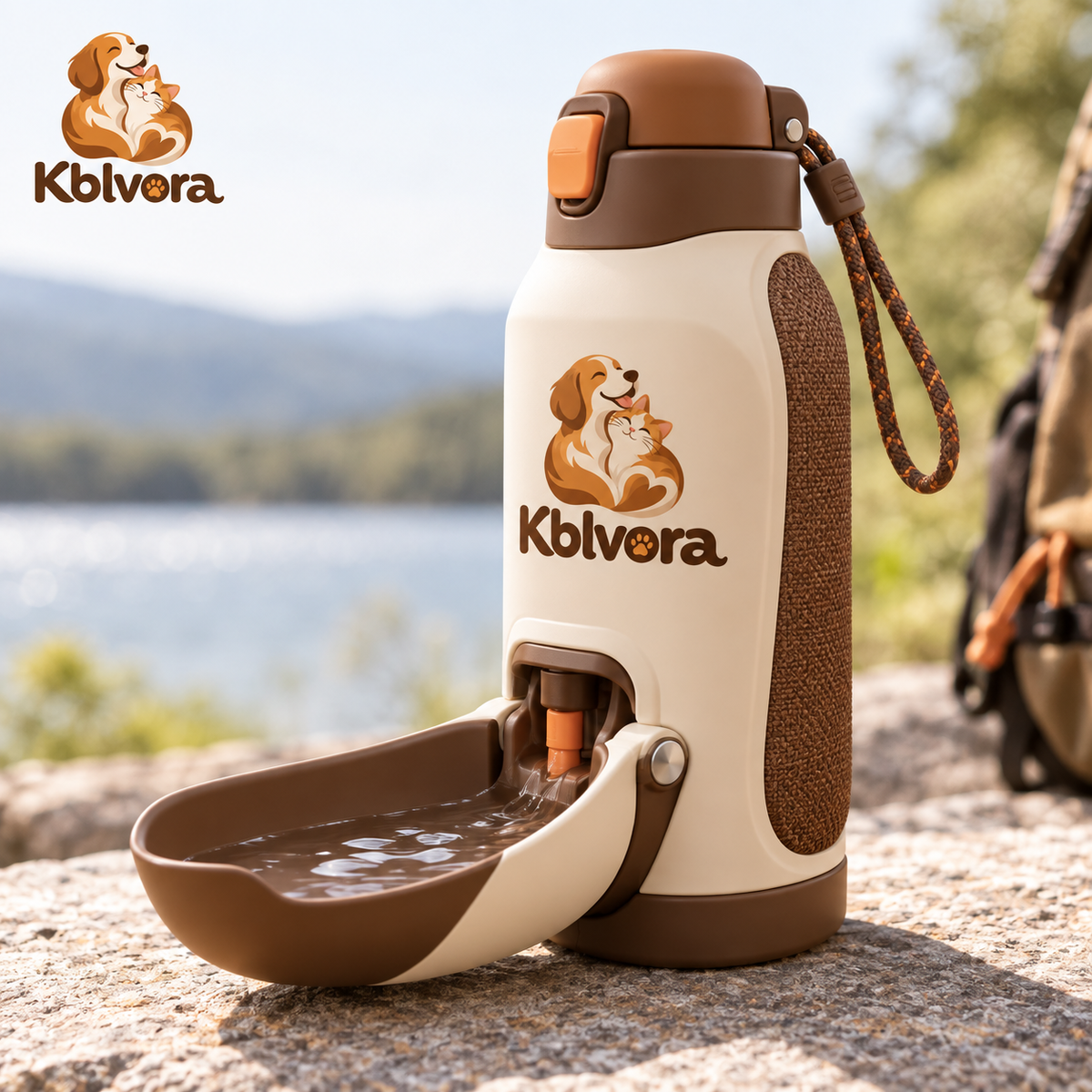 Avelorq™ FoldSpout Pet Travel Flask