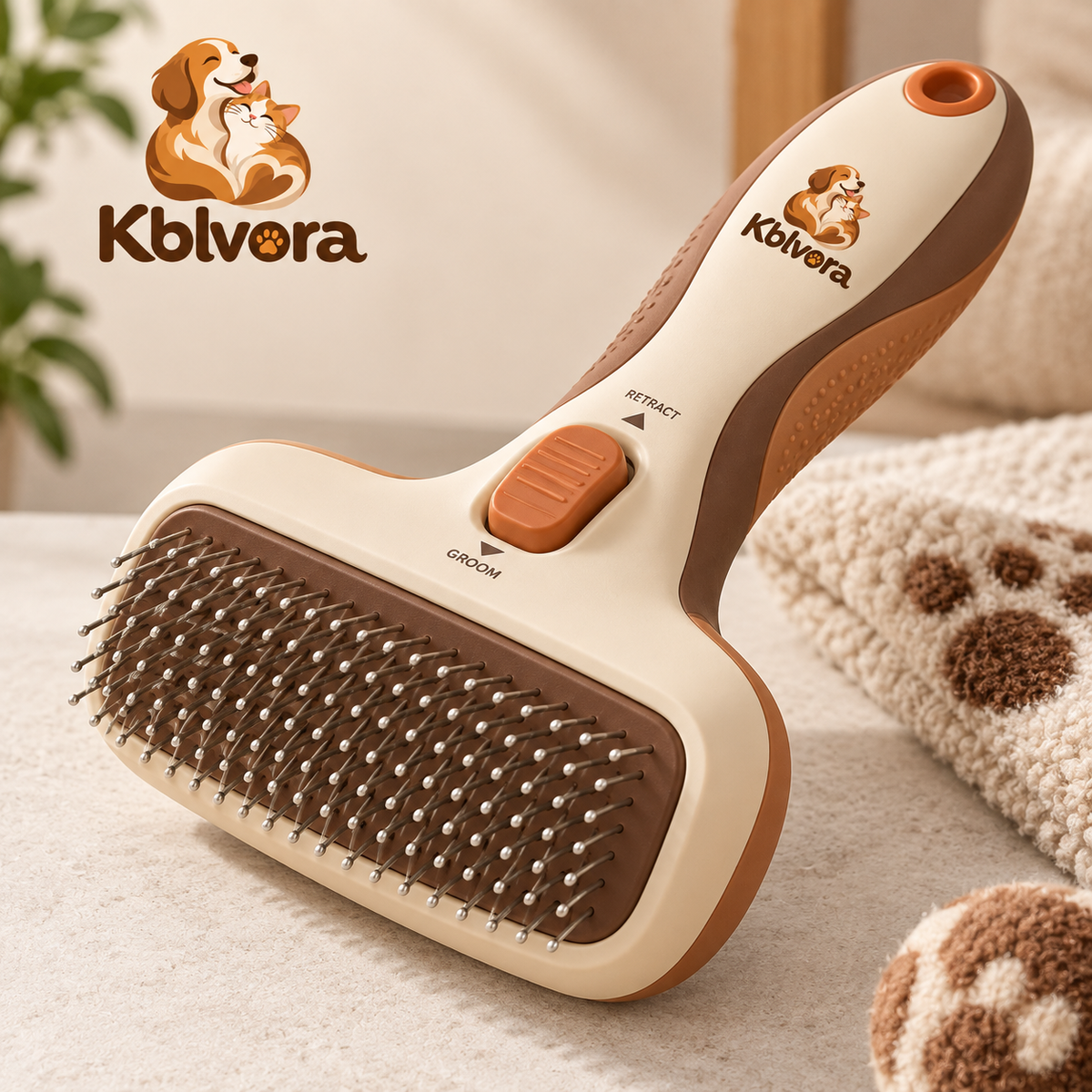 Avelorq™ RetractPin Grooming Brush