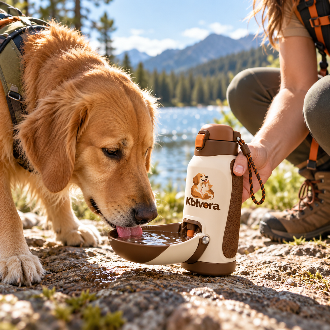 Avelorq™ FoldSpout Pet Travel Flask
