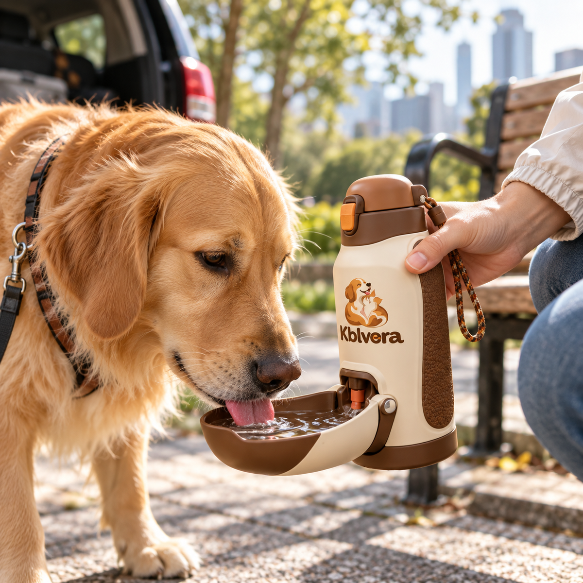 Avelorq™ FoldSpout Pet Travel Flask