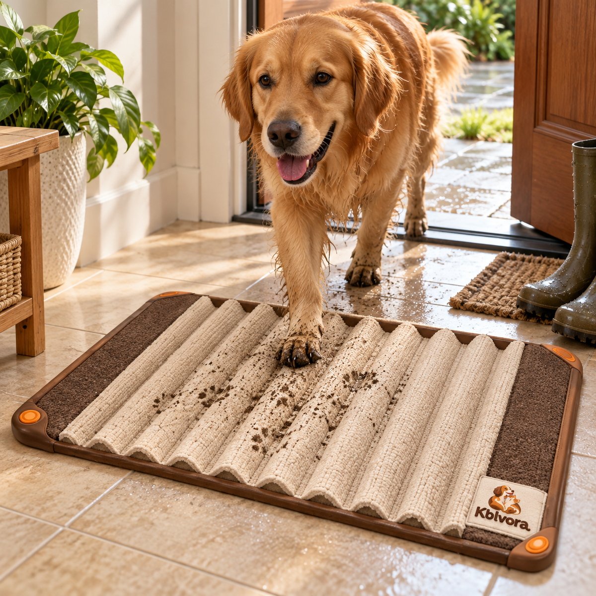 Avelorq™ GrooveFold Paw Entry Mat