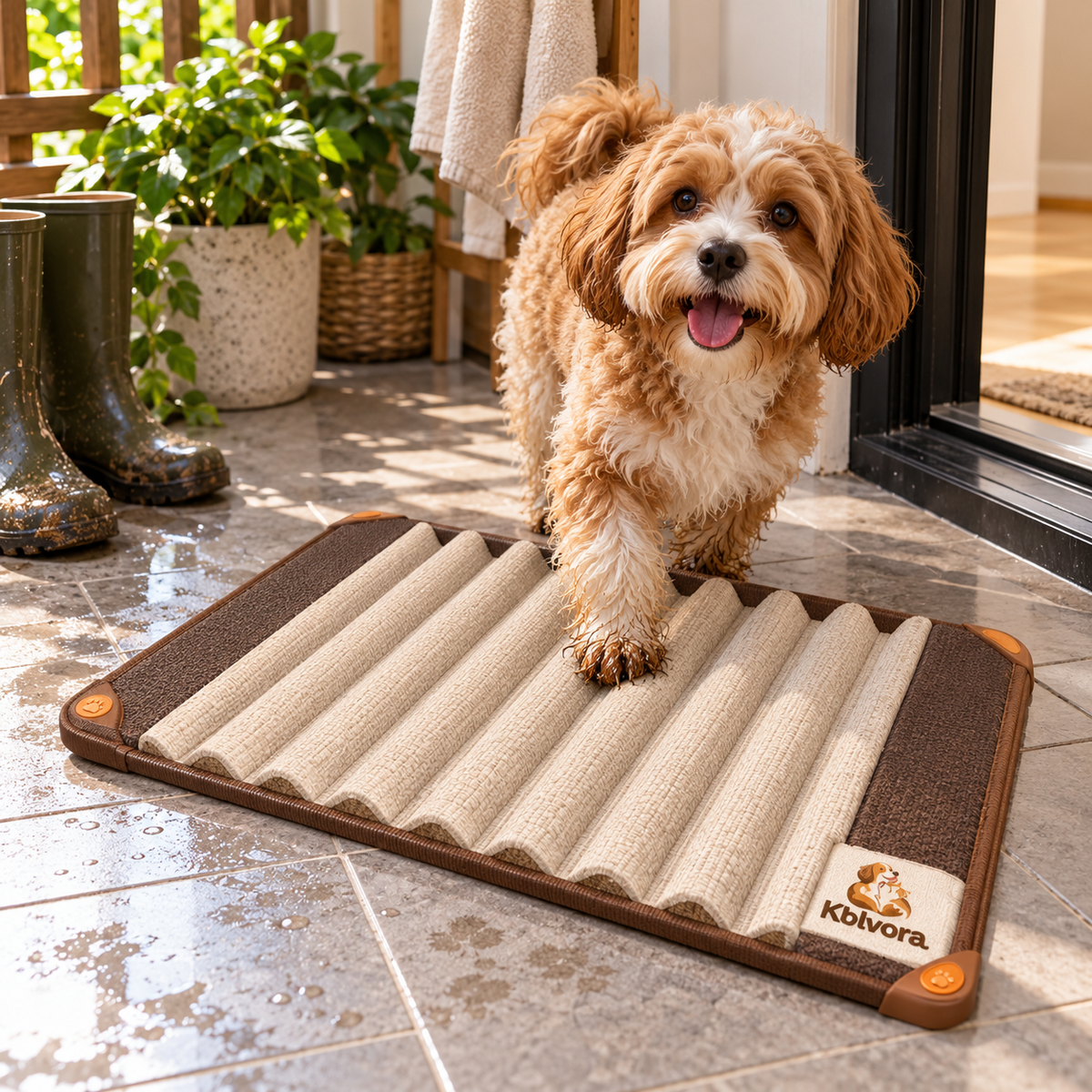 Avelorq™ GrooveFold Paw Entry Mat