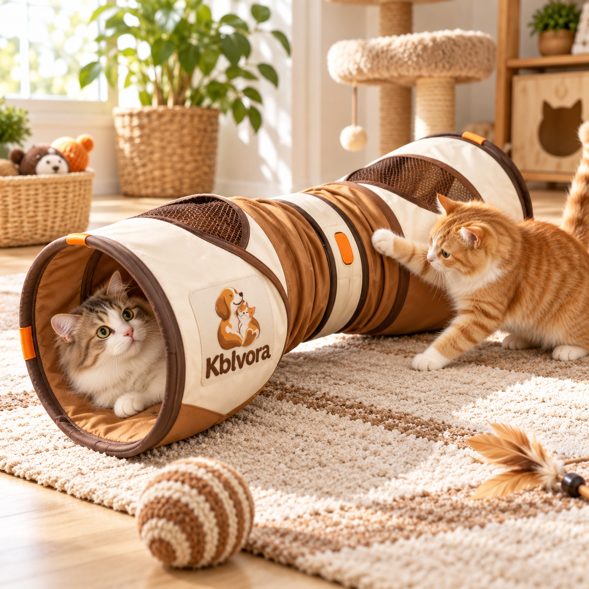 Avelorq™ Telescopic Cat Play Tunnel